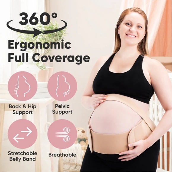 Keababies Other - KEABABIES Nurture Maternity Support Belt For Pregnancy Nude NEW